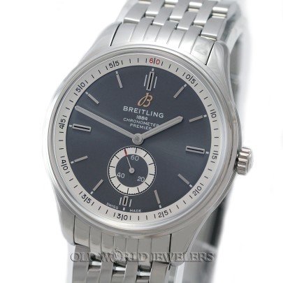 Breitling Premier Automatic 40 Ref A37340 Steel Anthracite Dial